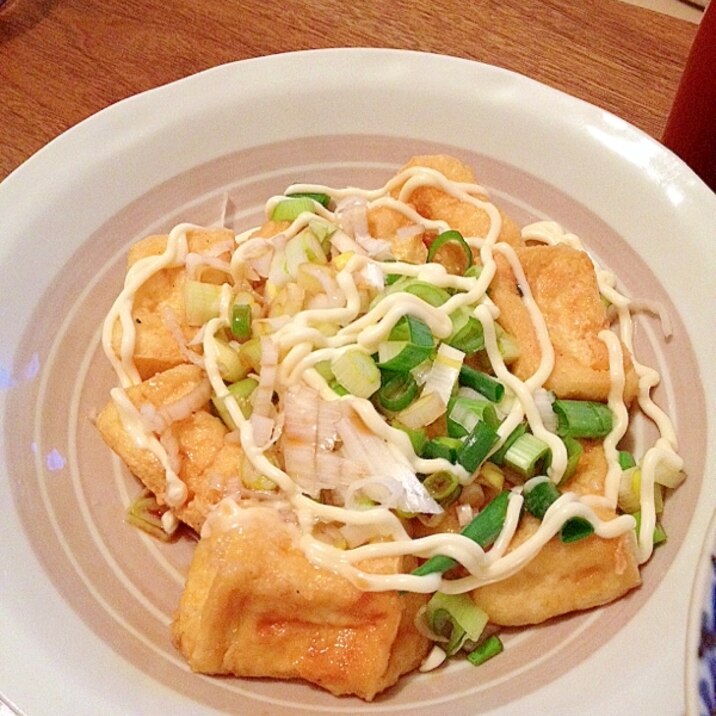 あげだし豆腐醤油マヨ味